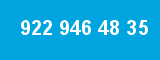 922 946 48 35 922 946 48 35